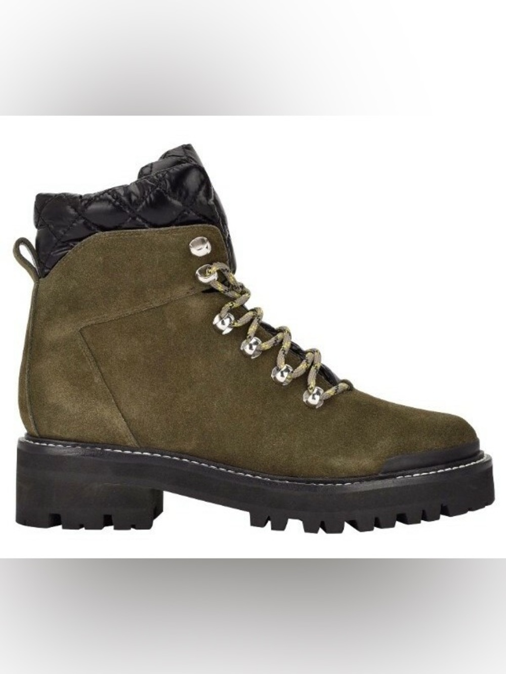 🫒MARC FISHER🫒SUEDE LUG HIKER🫒LIKE NEW!
